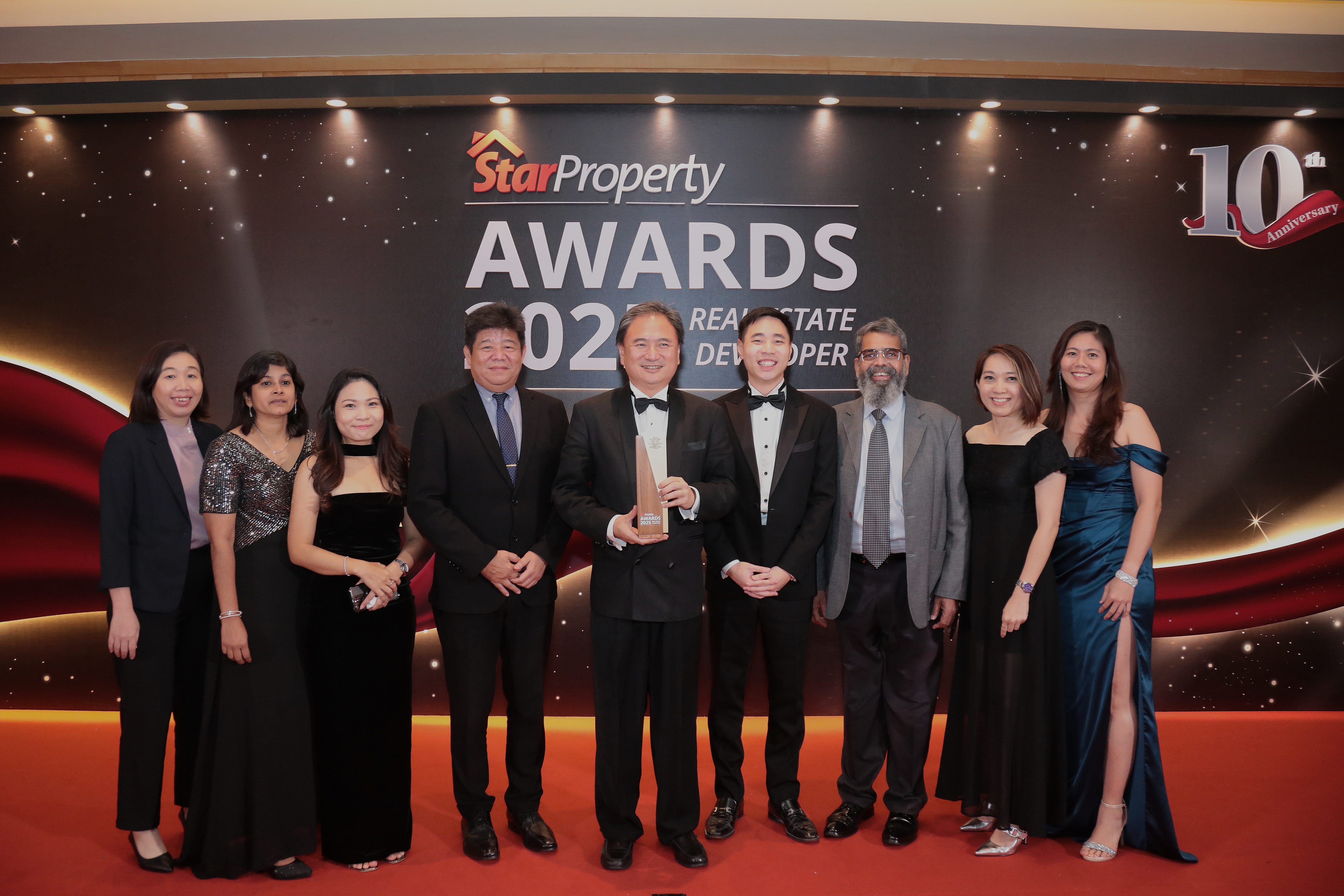 Low Yat Group’s Amaya @ Acacia Park Wins Family-Friendly Award At Starproperty Real Estate Developer Awards 2025